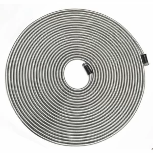 EYEPOWER 22,5 M Knickfreier Gartenschlauch Edelstahl Wasserschlauch Flex Metall Schlauch 15
