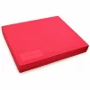 EYEPOWER Balance Pad 48x40x6cm TPE Board Gleichgewichts Matte Yoga Kissen Balancepad Rot 5