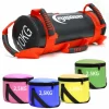 EYEPOWER 10kg Power Bag Mit 4 Kettlebell Gewichten – 17×45 Home Training Sandbag 6 Griffe 17