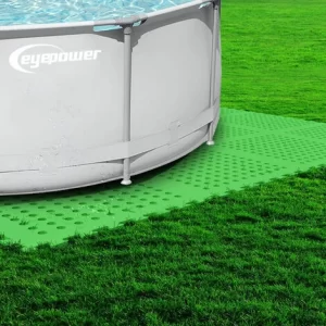 EYEPOWER 8,4 M² Poolunterlage – 24 EVA Matten 62×62 – Unterlegmatten Set – Pool Unterlage 9