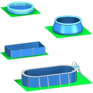 EYEPOWER 8,4 M² Poolunterlage – 24 EVA Matten 62×62 – Unterlegmatten Set – Pool Unterlage 13