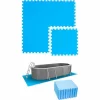 EYEPOWER 6,6 M² Poolunterlage – 28 EVA Matten 50×50 Pool Unterlage – Unterlegmatten Set 19