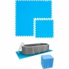 EYEPOWER 12,1 M² Poolunterlage – 52 EVA Matten 50×50 Pool Unterlage – Unterlegmatten Set 19