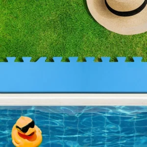 EYEPOWER 15 M² Poolunterlage – 64 EVA Matten 50×50 Pool Unterlage – Unterlegmatten Set 11
