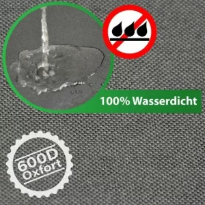 EYEPOWER Hunde Autoschondecke 144x137cm Rückbank Hundedecke Auto Schutz Decke Anti-Rutsch 15