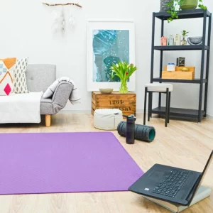 EYEPOWER 200×125 Yogamatte XXL 6mm TPE Fitnessmatte Rutschfest Yoga Fitness Sport Matte 15