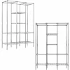 EYEPOWER Großes XXL Schrankregal Offener Kleiderschrank DIY-Regal Begehbar Faltschrank 19