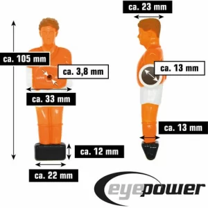 EYEPOWER Zubehör EPR-ST01/ST01H/ST03 Spieler Niederlande 15