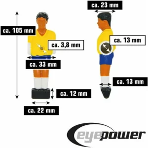 EYEPOWER Zubehör EPR-ST01/ST01H/ST03 Spieler Brasilien 15