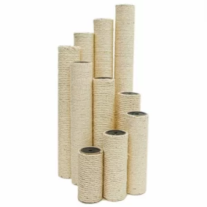EYEPOWER 25cm Sisalstamm Für Katzen Kratzbaum M8 Sisal Ersatzstamm Katzenbaum Ersatzteile 11