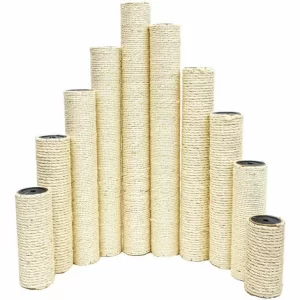 EYEPOWER 25cm Sisalstamm Für Katzen Kratzbaum M8 Sisal Ersatzstamm Katzenbaum Ersatzteile 15