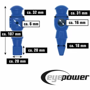 EYEPOWER Zubehör EPR-ST06 Spieler Blau 15