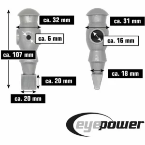 EYEPOWER Zubehör EPR-ST09 Spieler Grau 15