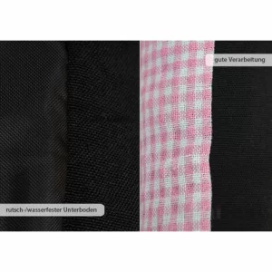 EYEPOWER Tierbett Hundebett Katzenbett Tierkissen Slim IL Pink 15