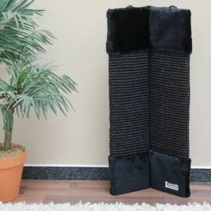 EYEPOWER Sisal Kantenschutz M Ca. 55 X 27 Cm Schwarz Für Innen- Und Außenecken 13