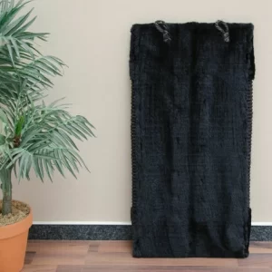 EYEPOWER Sisal Kantenschutz M Ca. 55 X 27 Cm Schwarz Für Innen- Und Außenecken 15