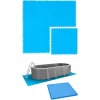 EYEPOWER 2,6 M² Poolunterlage – 4 EVA Matten 81×81 Pool Unterlage – Unterlegmatten Set 19