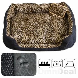 Eyepower Hundebett 120x90x20 Cm Hundekissen Waschbar Tierkissen Tierbett Katzenbett Katzenkissen Innenkissen Gepard 9