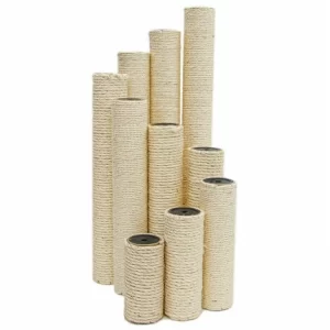 EYEPOWER 20 Cm Sisalstamm Für Katzen Kratzbaum – M10 Sisal Ersatzstamm – Katzenbaum 11